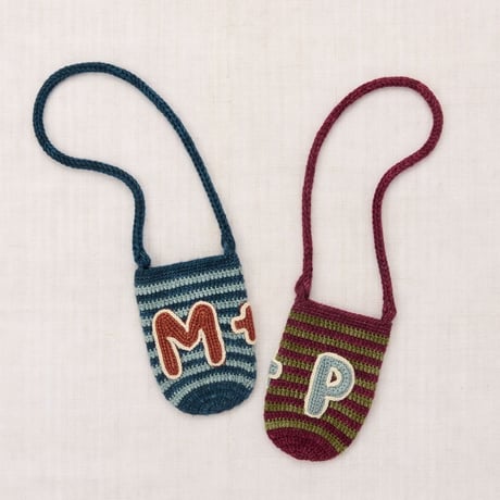 【Misha&Puff】 ALMA MATER BOTTLE BAG (MARINE BLUE)