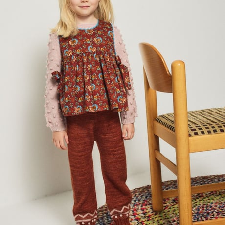 【Misha&Puff】LOTTIE TOP (CEDAR CALICO HEARTS)