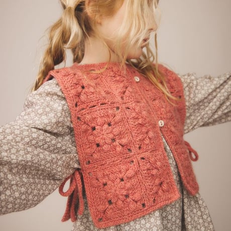 【 SOOR PLOOM 】CLEMENTINE DRESS, FILIGREE PRINT, ROSE SMOKE