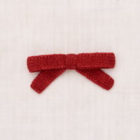 【Misha&Puff】JUMBO GOLDIE BOW (GARNET)
