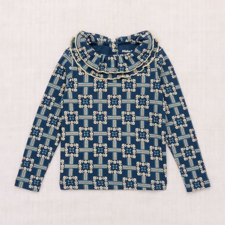 【Misha&Puff】SWEETHEART TOP (MOONLIGHT RAILROAD FLORAL)