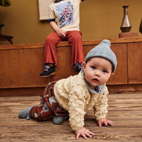 【Misha&Puff】 BABY KOJI PANT (ROSE GOLD KYOTO)（18-24M）