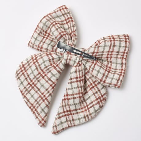 【Quincy Mae】BOW CHRISTMAS PLAID