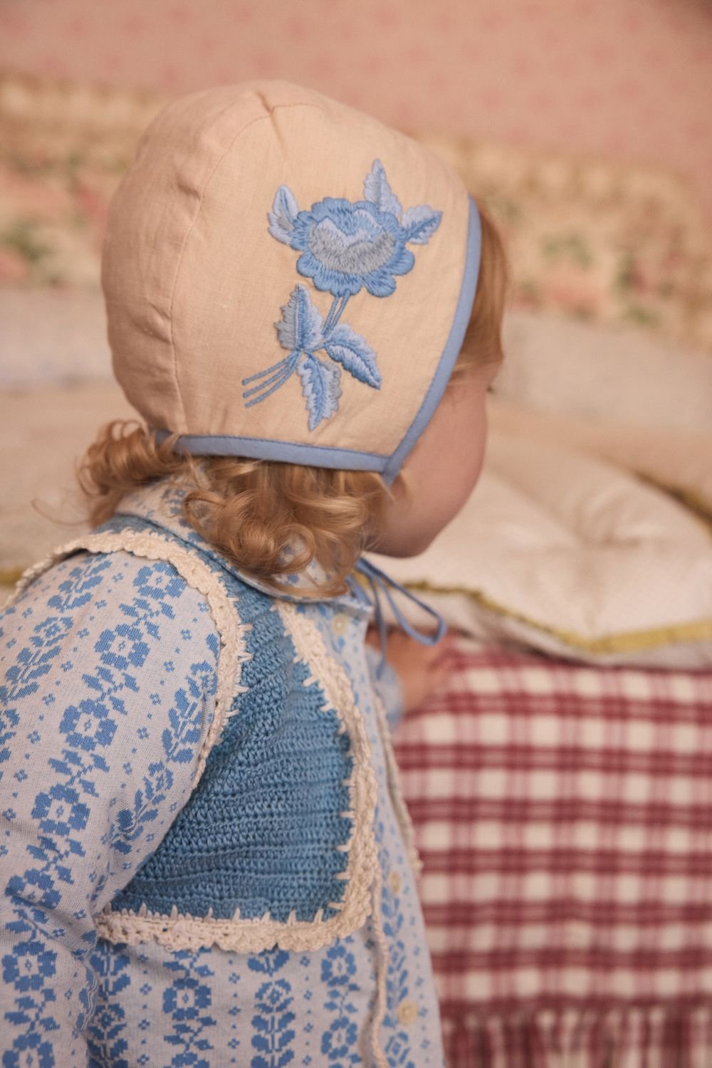 Apolina 】 JONI BONNET - DRIED ROSE | MIK & CO