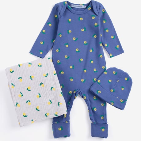 【BOBO CHOSES】 Stamp Bloom all over gift set