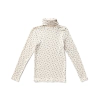 入荷後発送ご予約商品【 SOOR PLOOM 】SNAP TURTLENECK, CALICO PRINT, POWDER