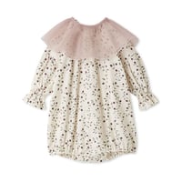 【 Jamie kay × softcheese】 JBFO264900 衿付きﾛﾝﾊﾟｰｽ  IVR（size 70, 80）