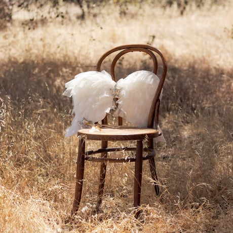 【 NORALEE 】ANGEL WINGS IVORY SHIMMER