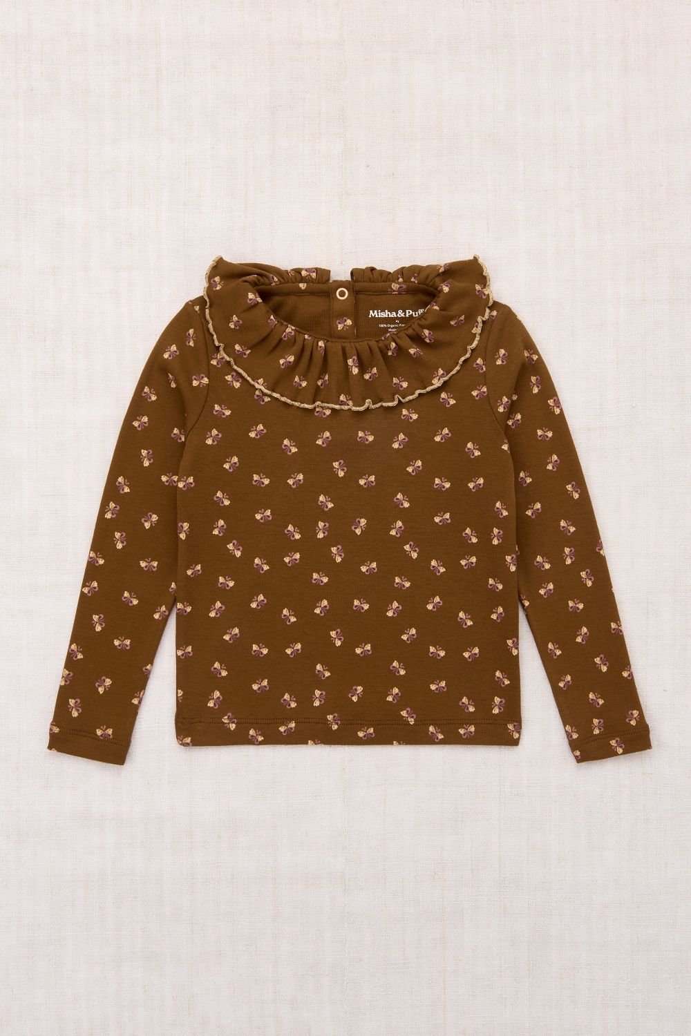 Misha&Puff】PALOMA TOP (NUTMEG MARIPOSA) | MIK