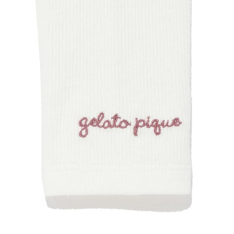 【 gelato pique 】PBCO264436 BABYﾁｪﾘｰ柄ﾁｭｰﾙﾛﾝﾊﾟｰｽ IVR（size 80）