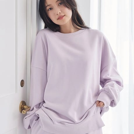 【 gelato pique 】PWCT264288 裏毛ﾌﾟﾙｵｰﾊﾞｰ GRY (size F)