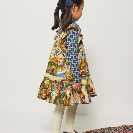 【Misha&Puff】SCOUT TOP (MOONLIGHT RAILROAD FLORAL)