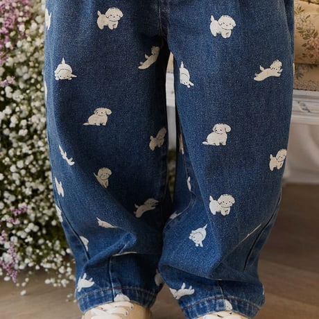 【 Jamie kay 】JKFP264106 ﾃﾞﾆﾑﾊﾟﾝﾂFinnegan Denim NVY（size 80,90,100）