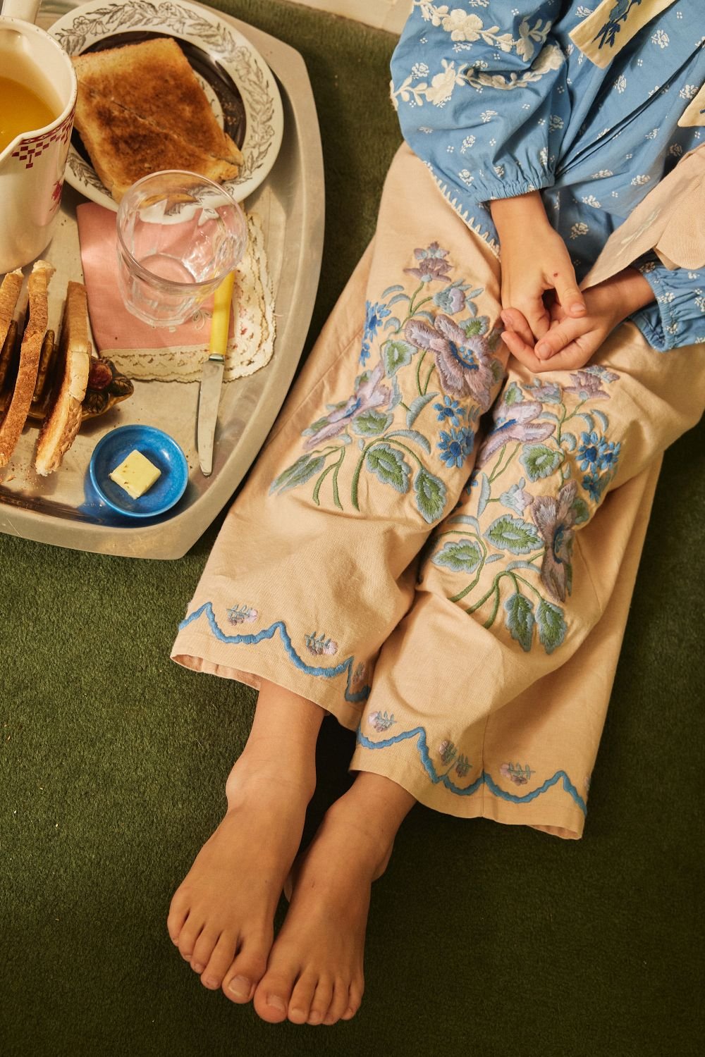 Apolina 】 MOLLY TROUSER - DRIED ROSE | MIK & CO