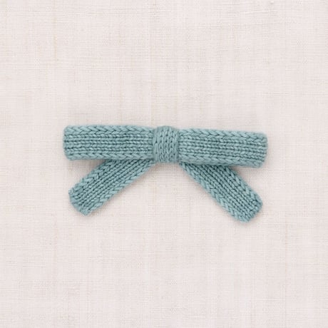 【Misha&Puff】JUMBO GOLDIE BOW (SLATE)