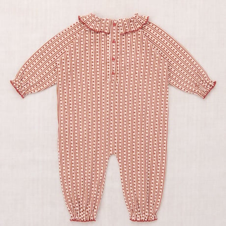 【Misha&Puff】BABY PIERROT ONESIE (CANDYFLOSS LITTLE HOUSE FLORAL)（18-24M）