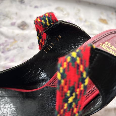 vivienne westwood ACCESSORIES　レースアップ パンプス