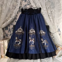 axes femme NIBBEL POISON カルーセルハイウエストスカート