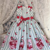 Angelic Pretty  Cherry Stamp ジャンパースカート