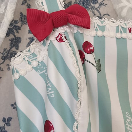 Angelic Pretty  Cherry Stamp ジャンパースカート