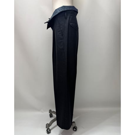 TOGA  VIRILIS / Twill high waist trousers