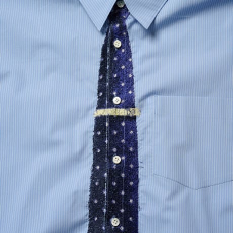 DOUBLET /TROMP L'OEIL TIE EMBROIDERY SHIRTS