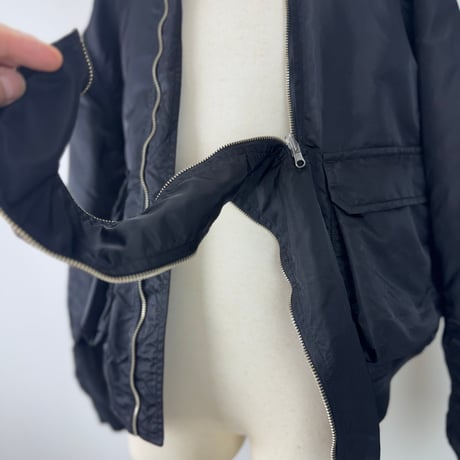 TOGA  VIRILIS / Nylon twill reversible blouson