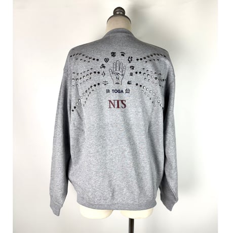 TOGA×NTS コラボレーション  / Studs sweatshirt （ TOGA×NTS