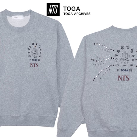 TOGA×NTS コラボレーション  / Studs sweatshirt （ TOGA×NTS