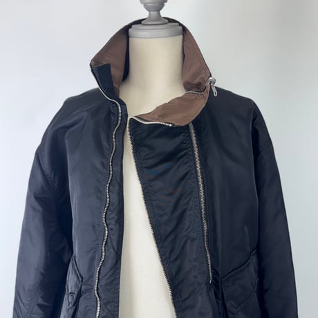 TOGA  VIRILIS / Nylon twill reversible blouson