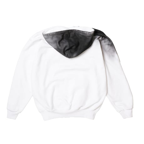 DOUBLET /EXHAUST STAINED HOODIE