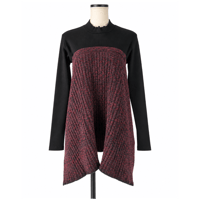 AOI WANAKA  /　Needle Punch Pleated Blouse