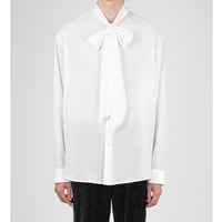 LADMUSICIAN / DECHINE BOW COLLAR SHIRT