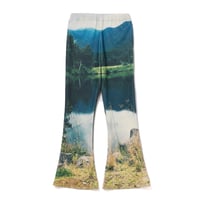 NONTOKYO / PRINT RIB FLARE PANTS(FLOWER)