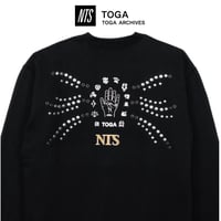TOGA×NTS コラボレーション  / Studs sweatshirt （ TOGA×NTS