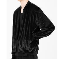 LADMUSICIAN / EMBOSSED VELOUR BLOUSON