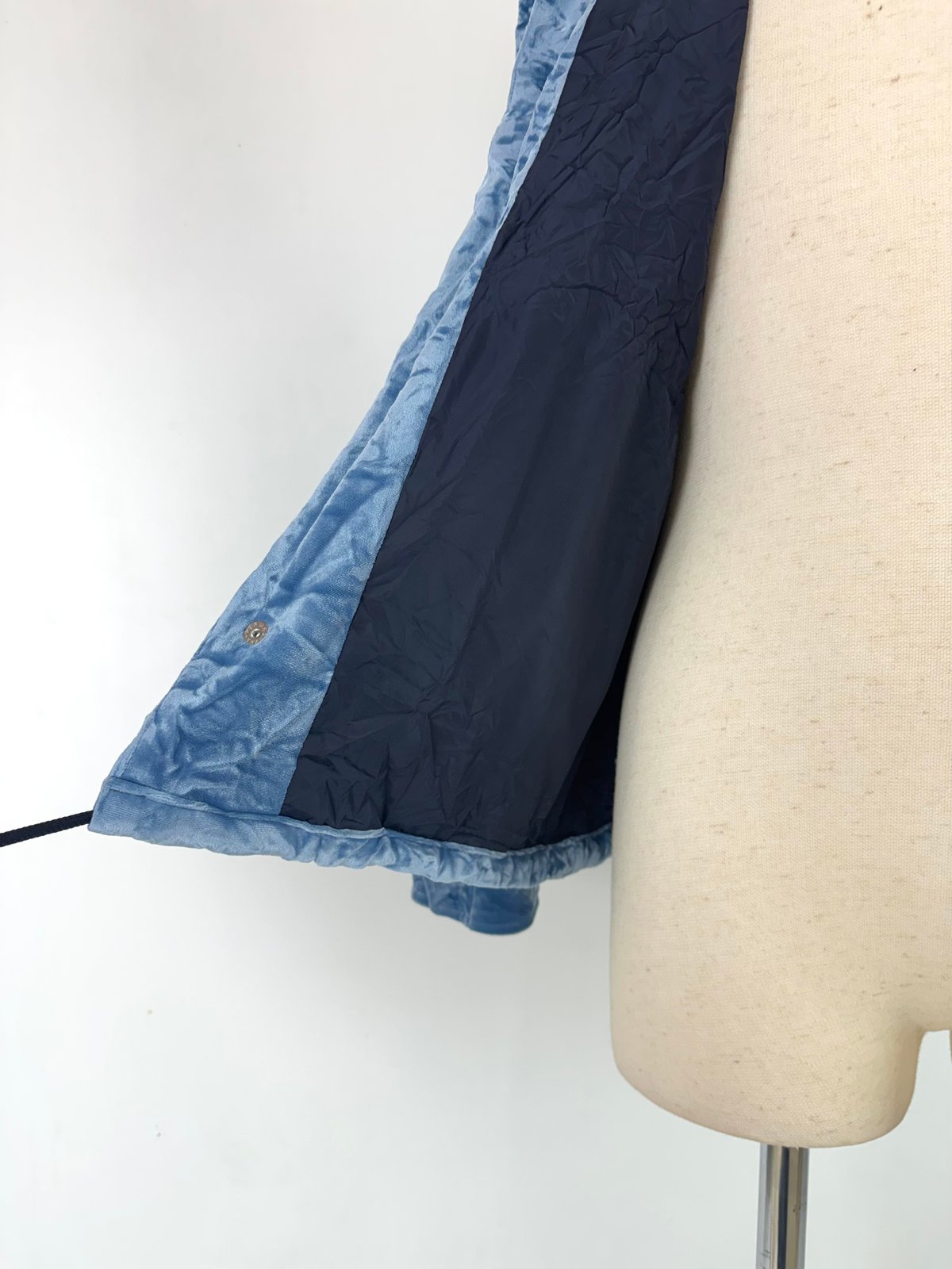 TOGA TOO / Velor jersey blouson | glitter ONL