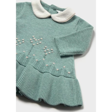 〈mayoral〉Tricot Dress(green) ※BABY