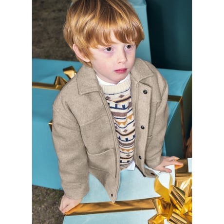 〈mayoral〉Boy jacket ( beige) ※KIDS
