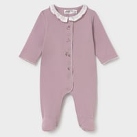 〈mayoral〉Footed romper (Dusty pink) ※BABY