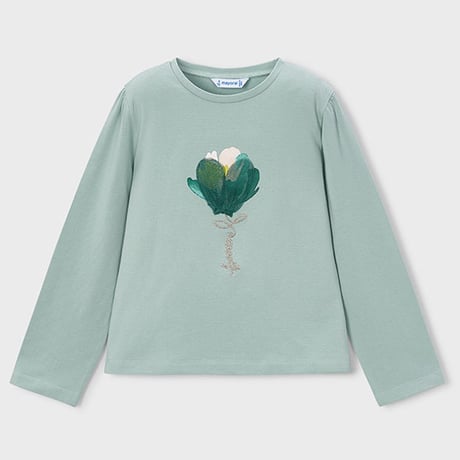 〈mayoral〉Girl t-shirt(green) ※KIDS
