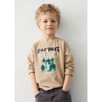 〈mayoral〉Boys' running T-shirt(beige) ※KIDS