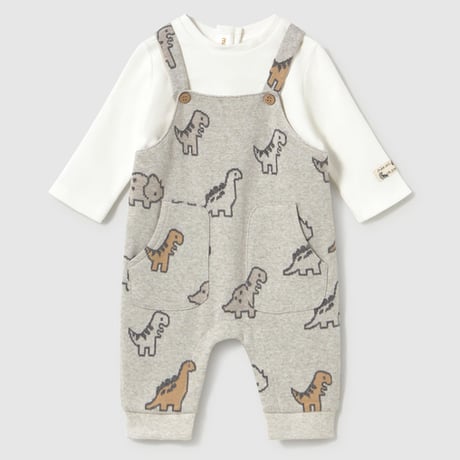 〈mayoral〉 dinosaur dungarees ※BABY