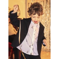 〈mayoral〉Boy print shirt(ski) ※KIDS