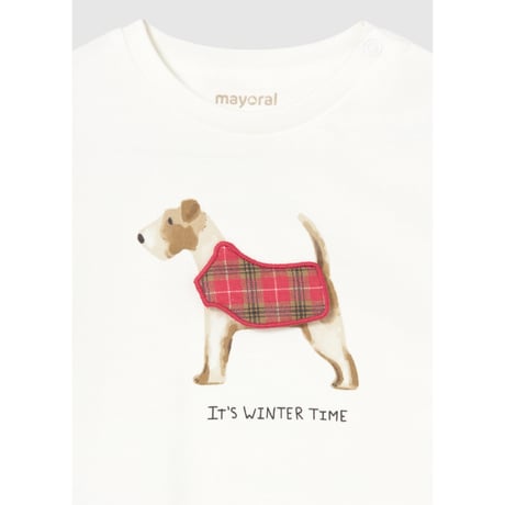〈mayoral〉Baby dog T-shirt ※BABY