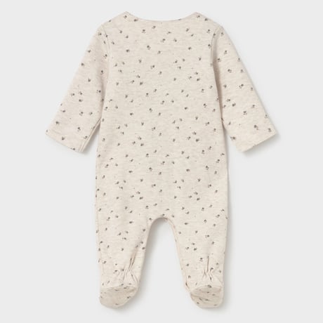 〈mayoral〉Footed romper (ivory) ※BABY