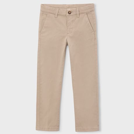 〈mayoral〉Basic chino trousers (beige) ※KIDS