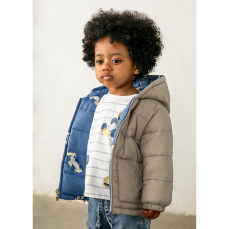 〈mayoral〉Reversible soft baby print jacket(car) ※BABY