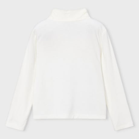 〈mayoral〉Mock neck top(white) ※KIDS