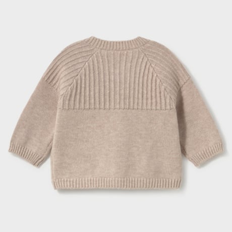 〈mayoral〉Knit cardigan(beige） ※BABY